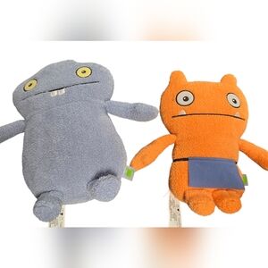 Ugly Dolls 2 Plush Monster Duo in Orange and Blue